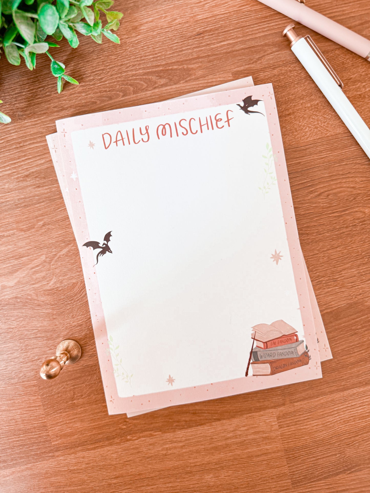 Daily Mischief Post-It Notepad