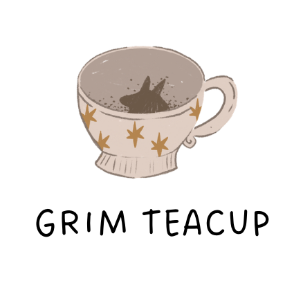 Grim Teacup Charm
