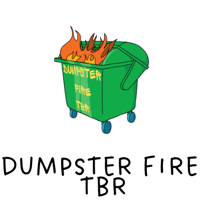 Dumpster Fire TBR Charm
