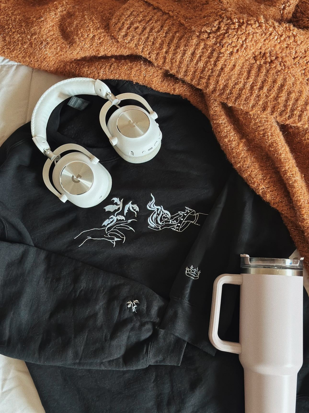 Hello, Witchling / Princeling Embroidered Crewneck