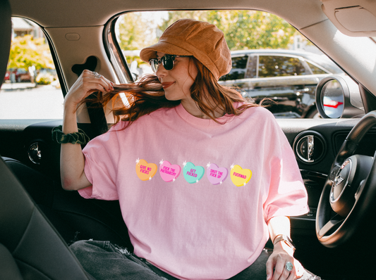 Get F*cked Conversation Hearts Shirt