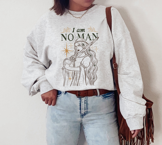 I Am No Man Eowyn Crewneck