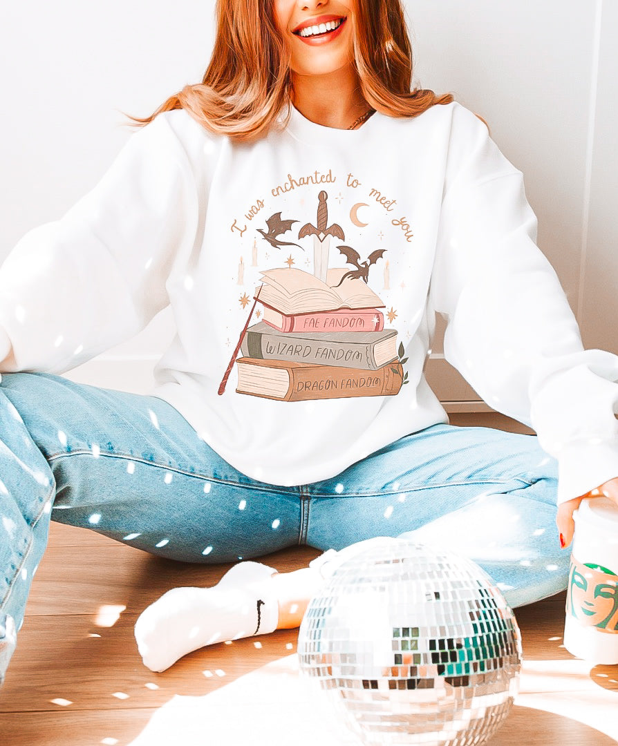 I Was Enchanted to Meet You Crewneck