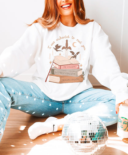 I Was Enchanted to Meet You Crewneck