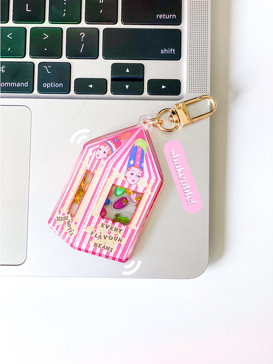 Wizardry Sweet Shop Beans Shaker Keychain