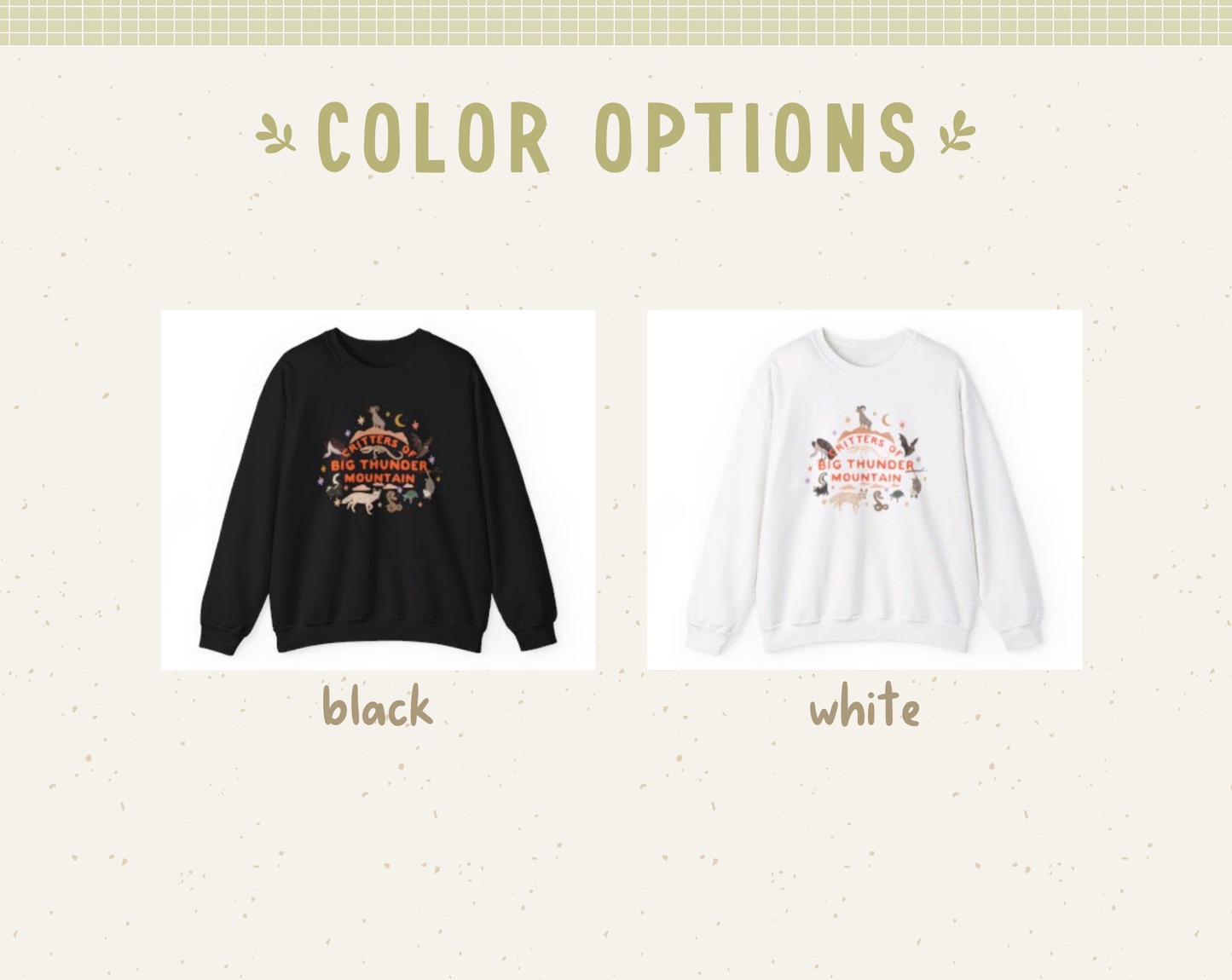 BTMRR Critters Crewneck