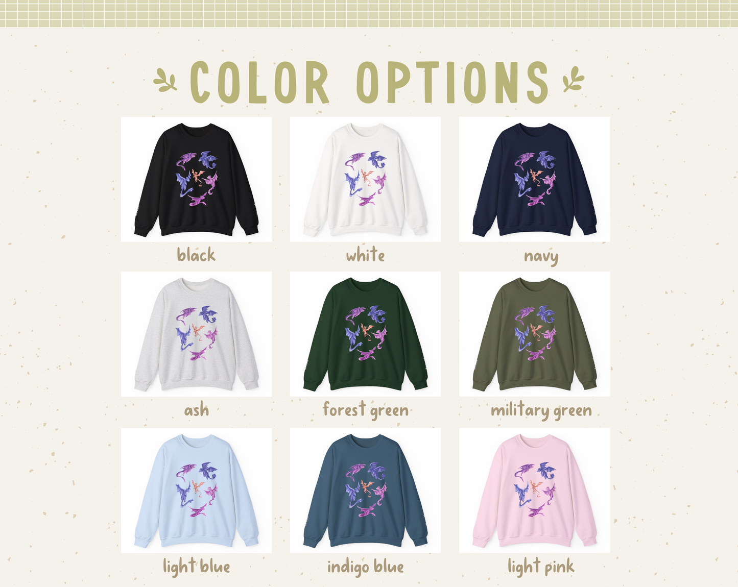 Winged Whimsy Crewneck