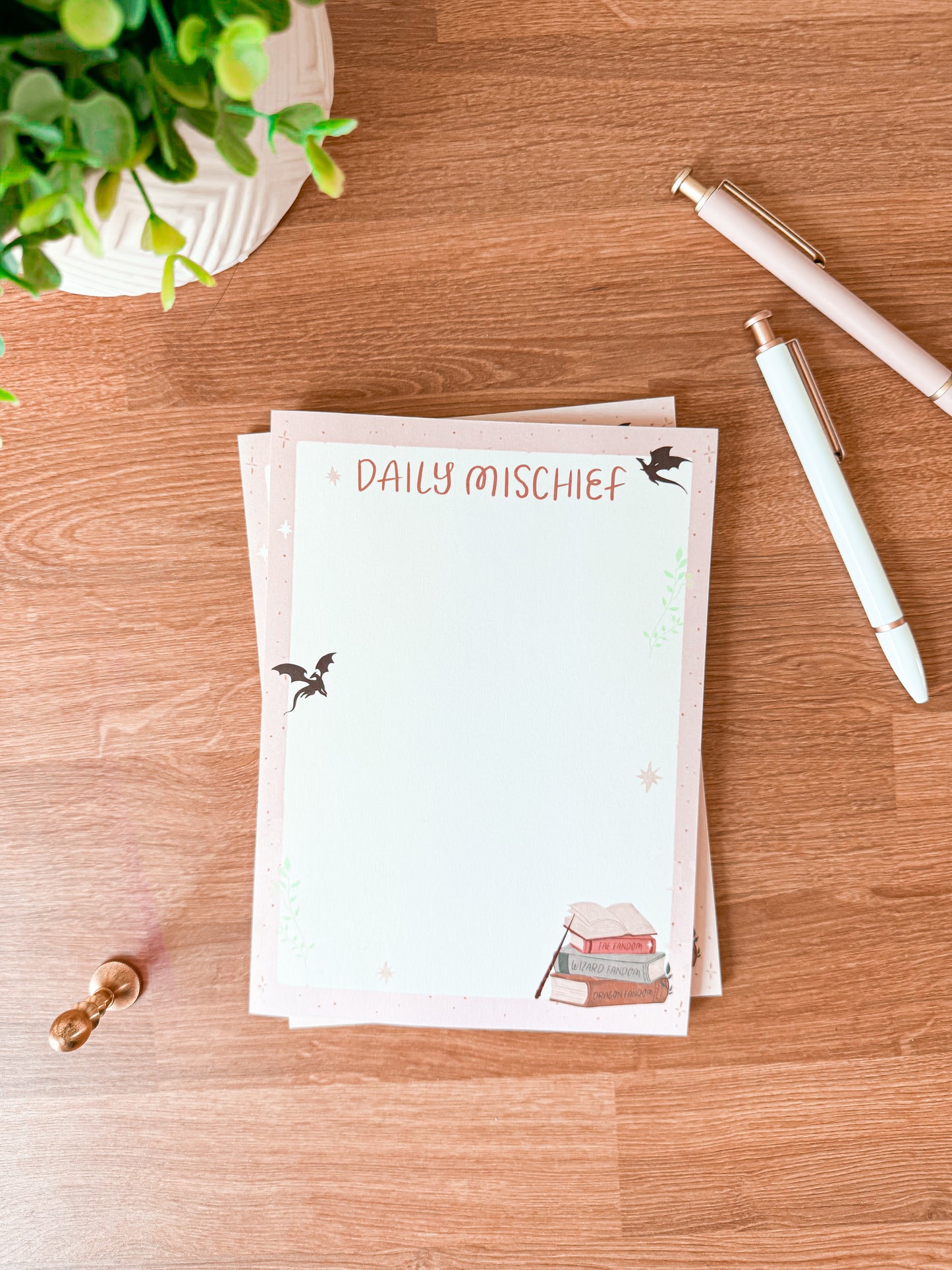 Daily Mischief Post-It Notepad