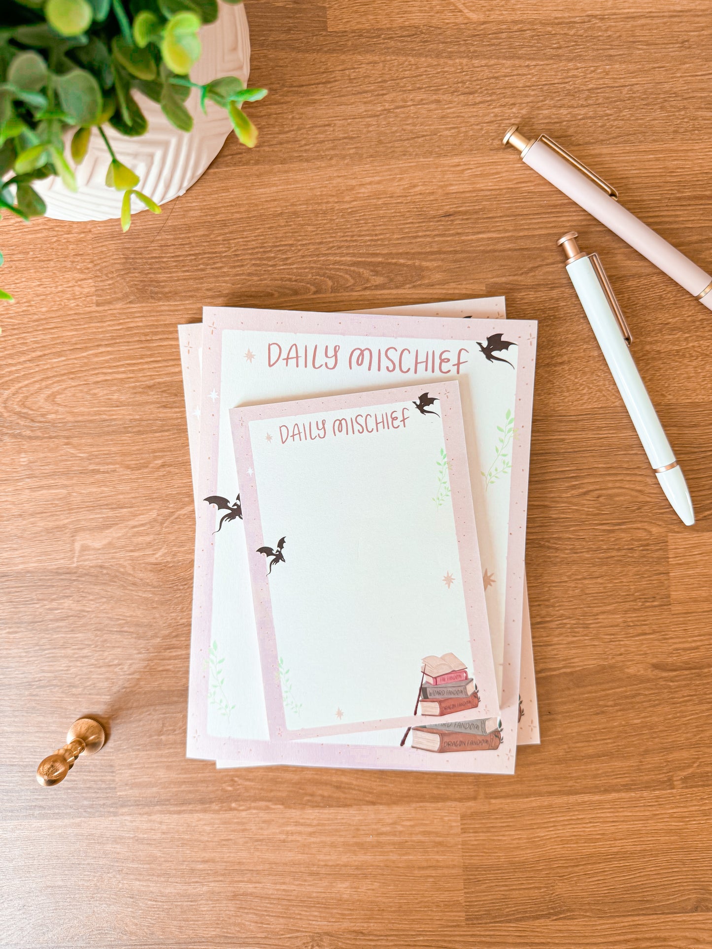 Daily Mischief Post-It Notepad