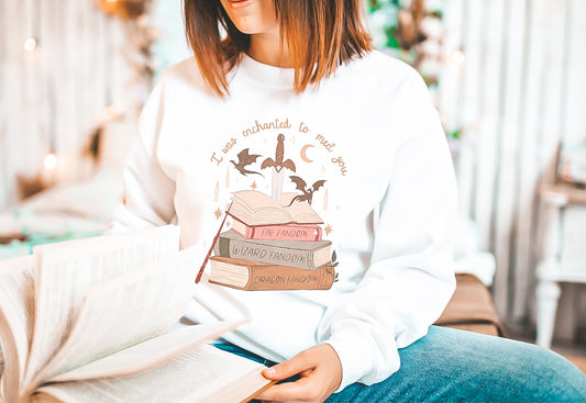 I Was Enchanted to Meet You Crewneck