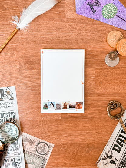 Wizardry Locations Polaroids Post-It Notepad