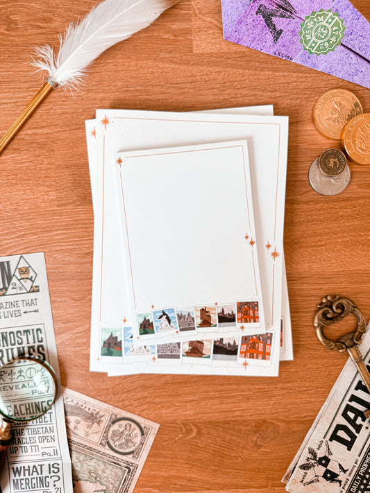 Wizardry Locations Polaroids Post-It Notepad