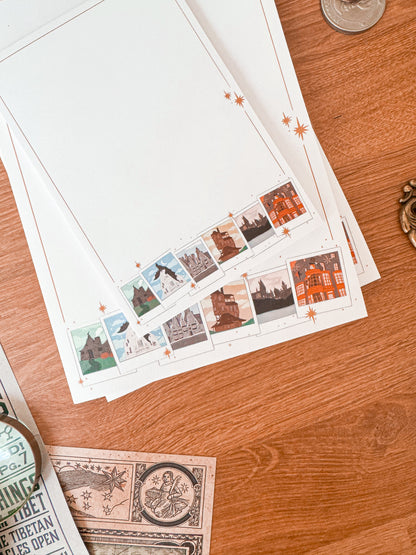 Wizardry Locations Polaroids Post-It Notepad