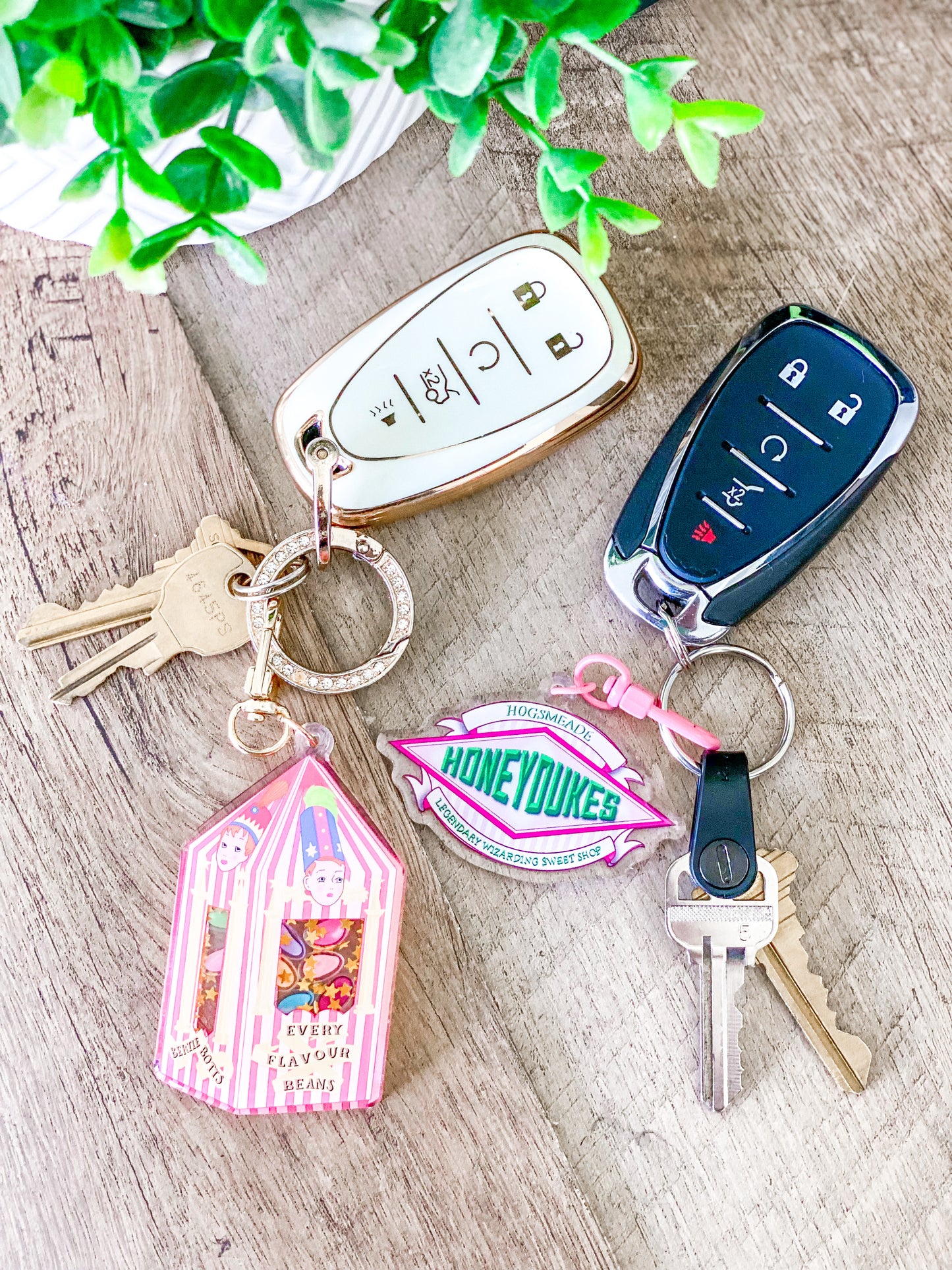 Wizardry Sweet Shop Sign Keychain