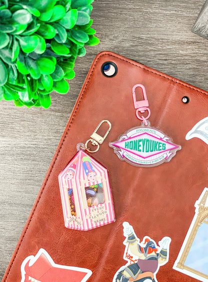 Wizardry Sweet Shop Beans Shaker Keychain
