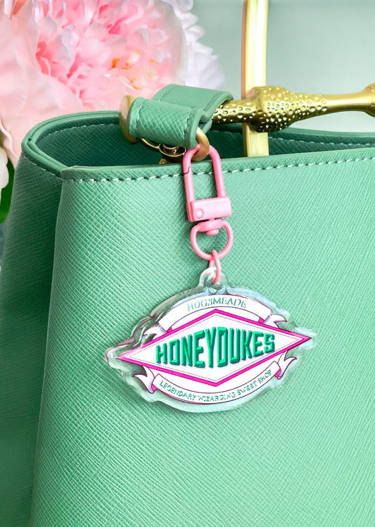 Wizardry Sweet Shop Sign Keychain