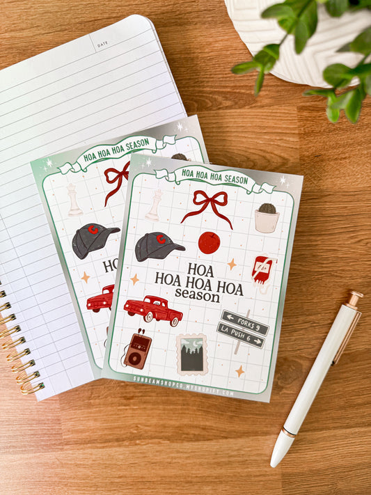 Hoa Hoa Hoa Season Sticker Sheet