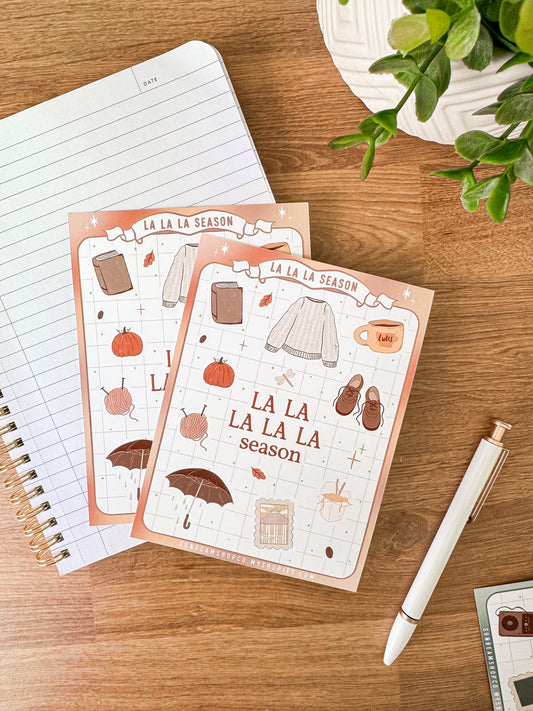 La La La Season Sticker Sheet