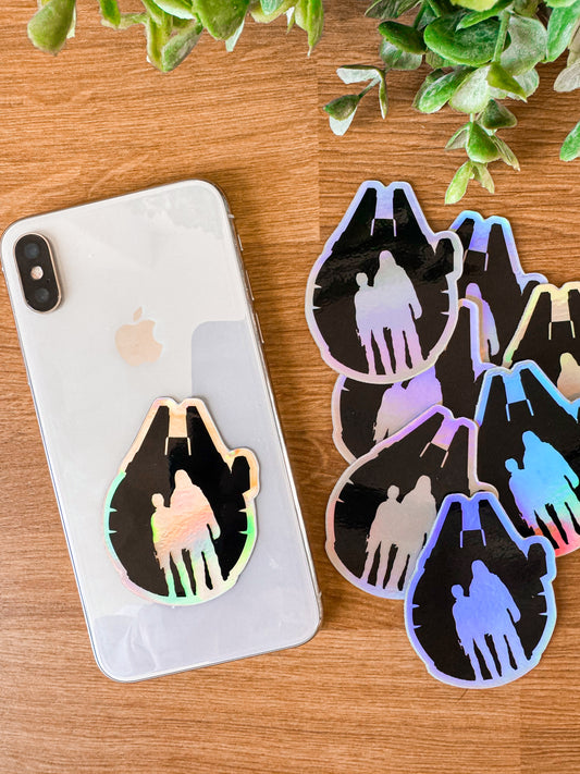 Chewy, We're Home Vinyl Sticker