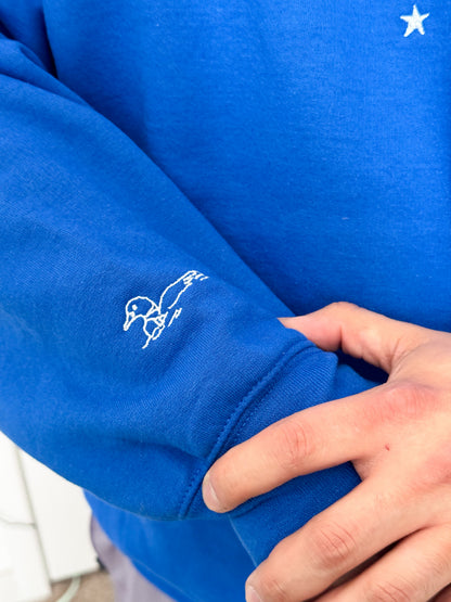 Live Laugh Loon Embroidered Crewneck