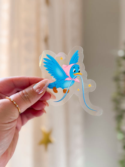 Blue Birds Suncatcher Sticker