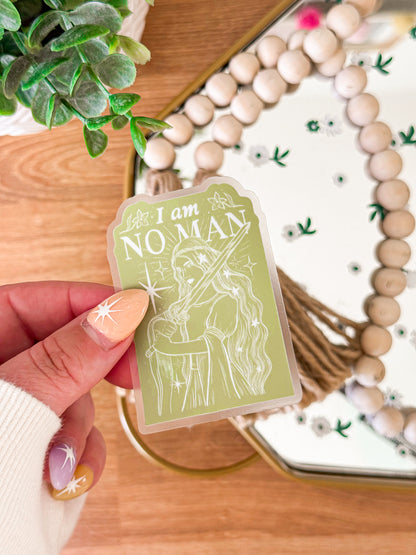 I Am No Man Eowyn Vinyl Sticker