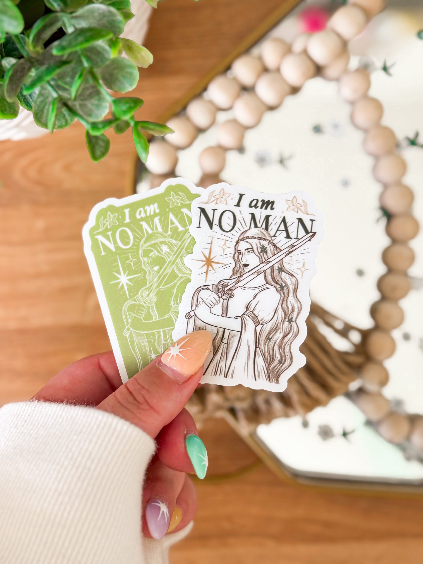 I Am No Man Eowyn Vinyl Sticker