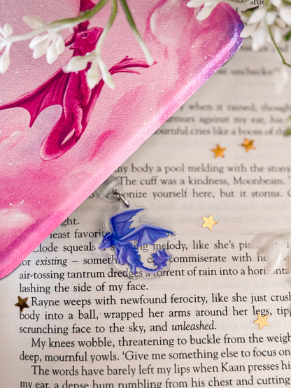 Blue Dragon Kindle Charm