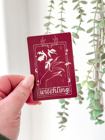 Witchling Vinyl Sticker