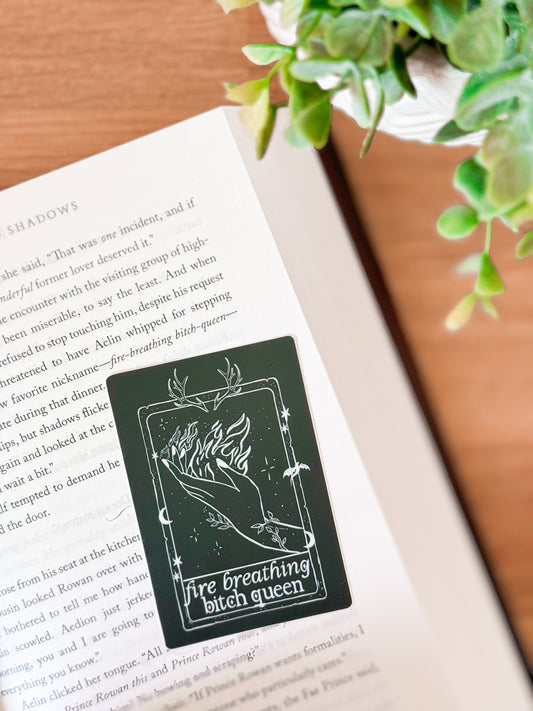 Fire Breathing Bitch Queen Vinyl Sticker