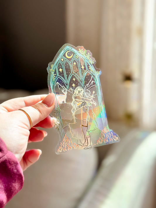 Carranam Suncatcher Sticker