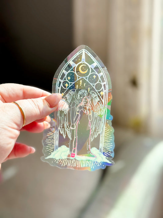 Team Caves Suncatcher Sticker