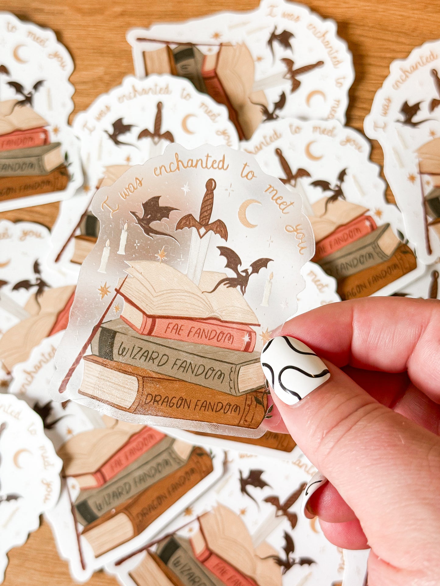 I Was Enchanted to Meet You Vinyl Sticker