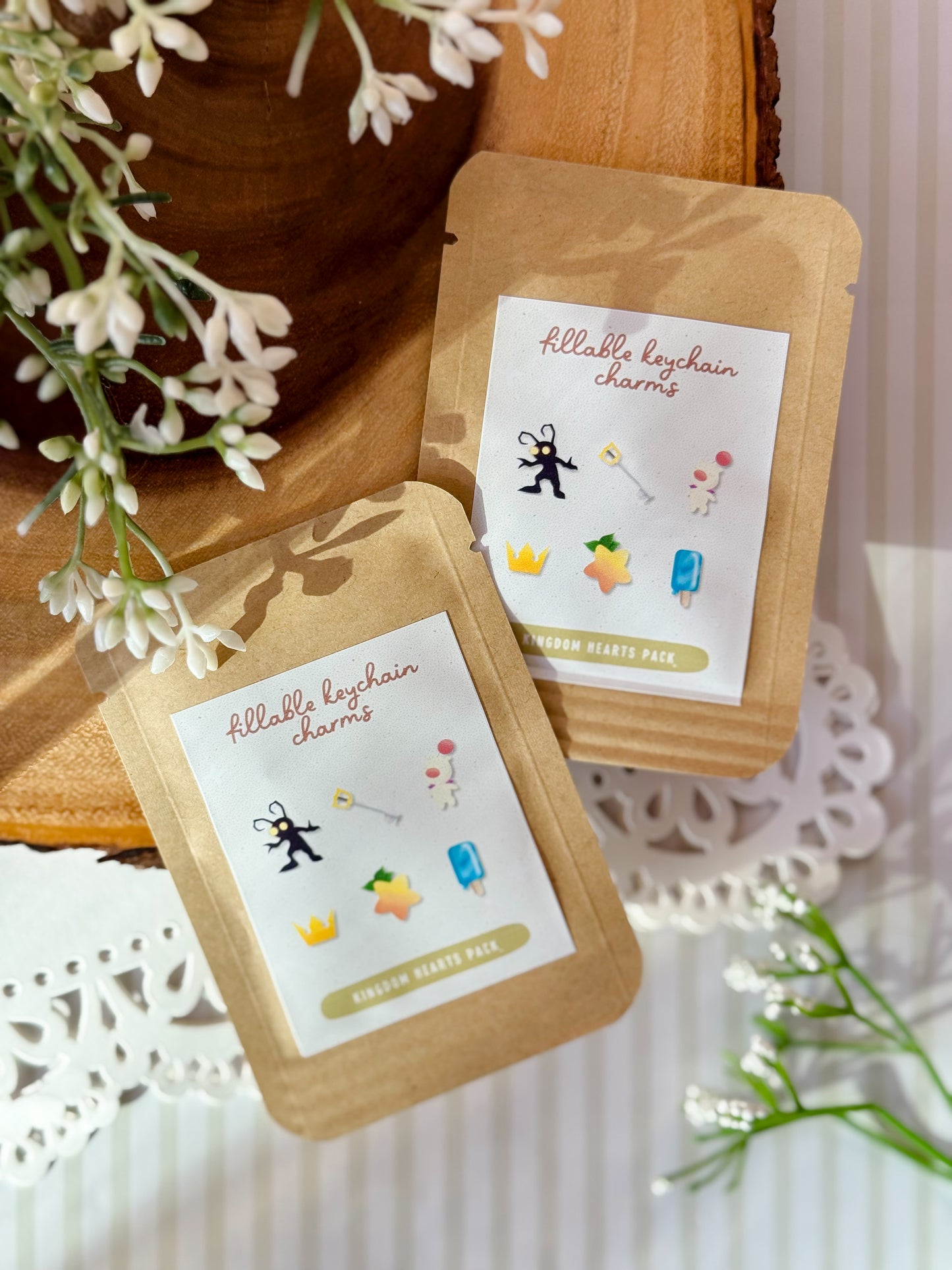 KH Fillable Shaker Keychain Pack