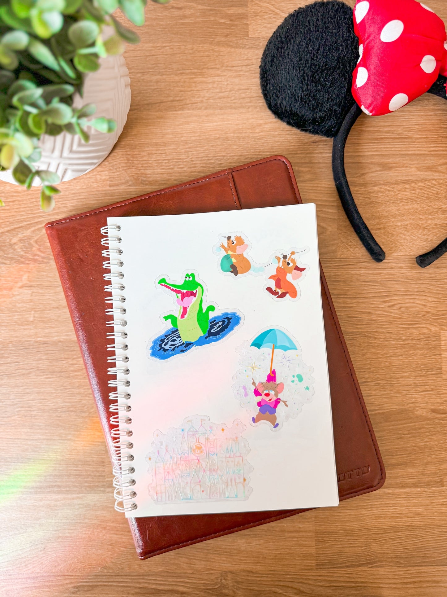 Tick Tock Vinyl Sticker