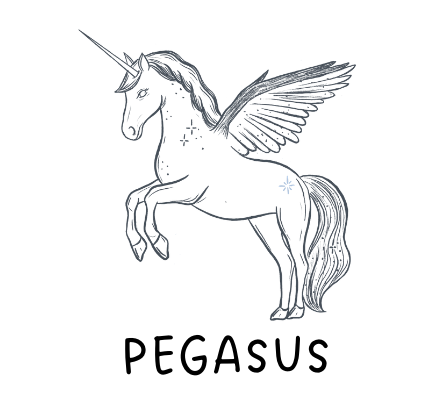Pegasus Charm
