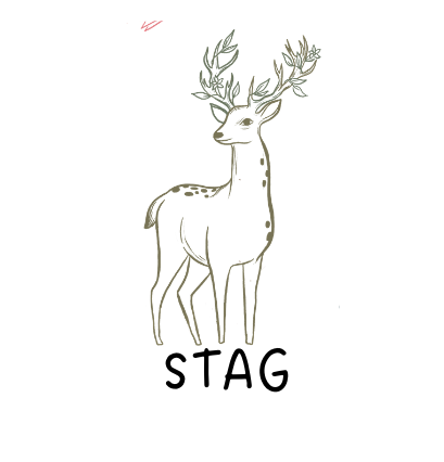 Stag Charm