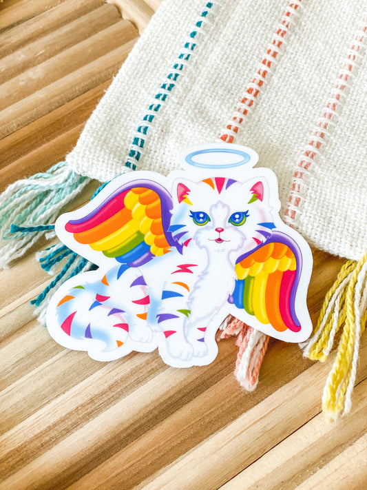 LF Angel Kitty Vinyl Sticker