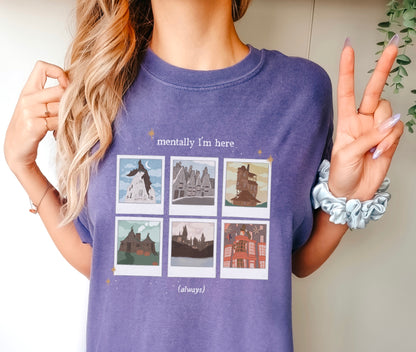Mentally in the Wizarding World Shirt