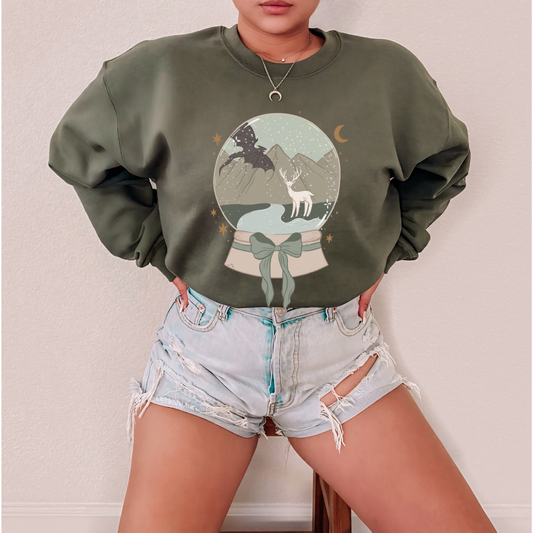 Terrasen Snowglobe Crewneck
