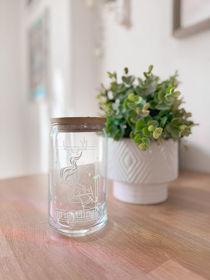 Princeling Beer Can Glass, 16oz