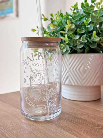 Valkyrie Book Club Sipper Glass, 16oz