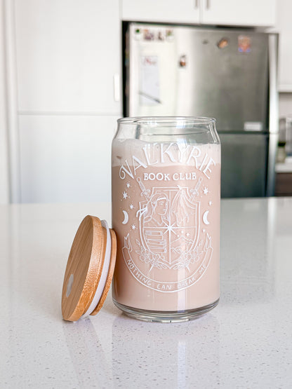 Valkyrie Book Club Sipper Glass, 16oz