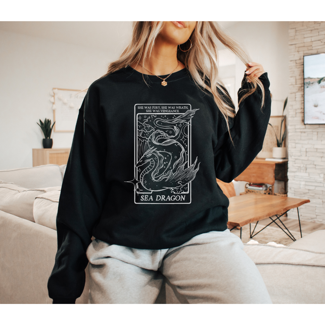 Water  - The Elements Crewneck