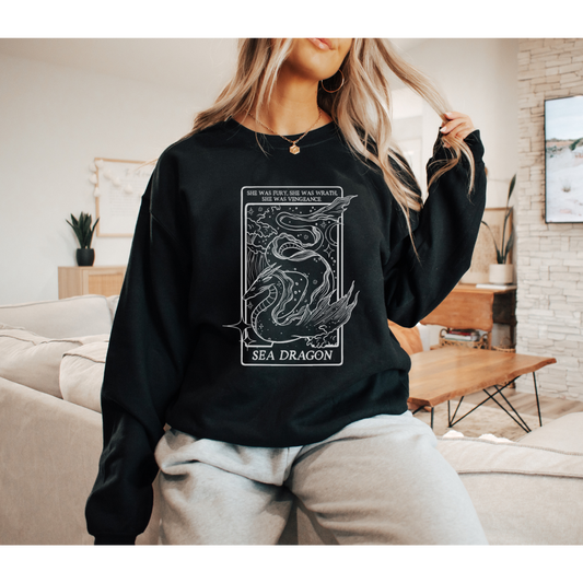 Water  - The Elements Crewneck