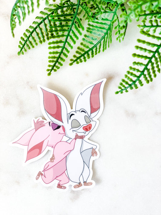 Bartok the Bat Vinyl Sticker