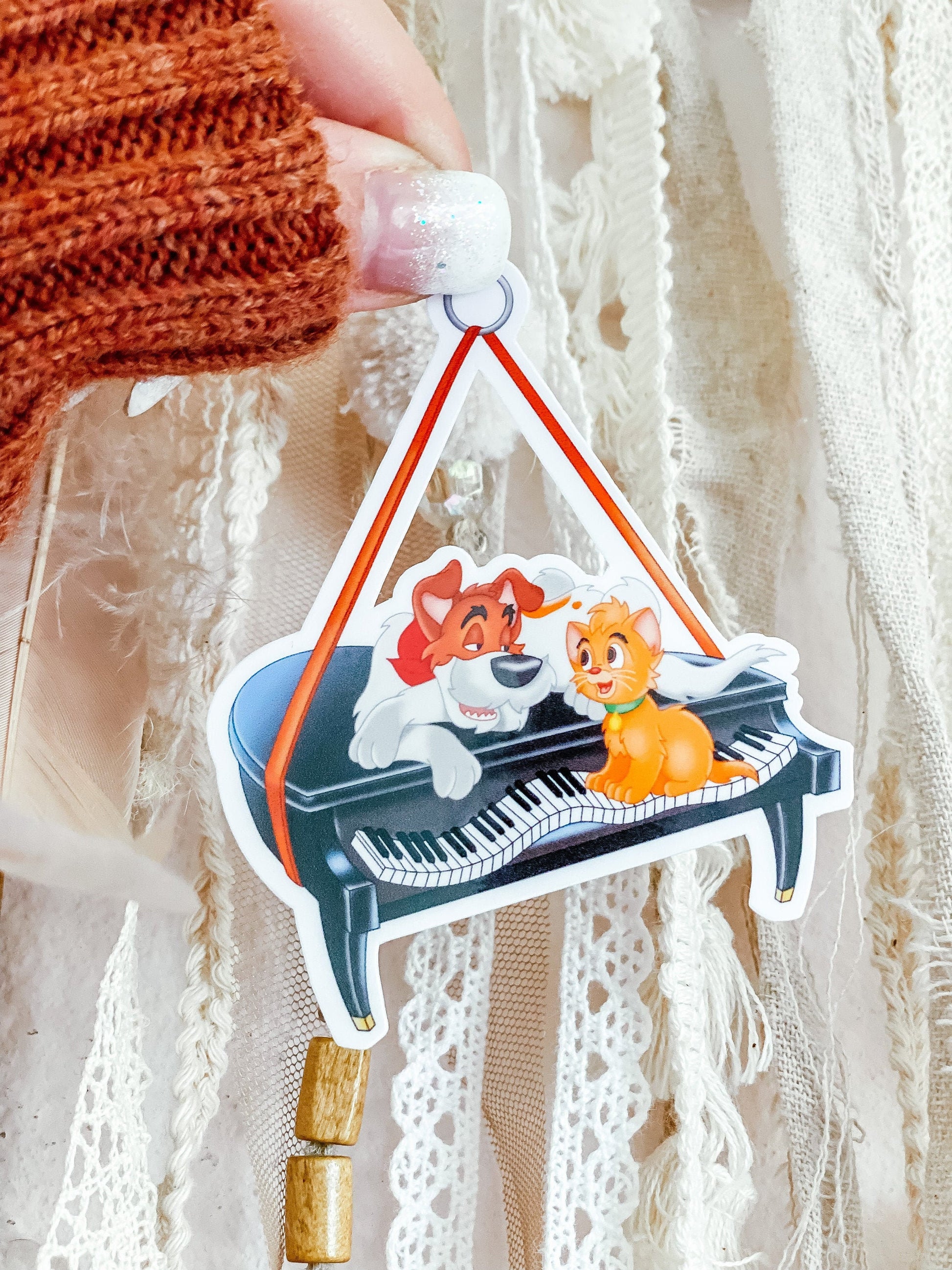 Oliver and Company Vinyl Sticker