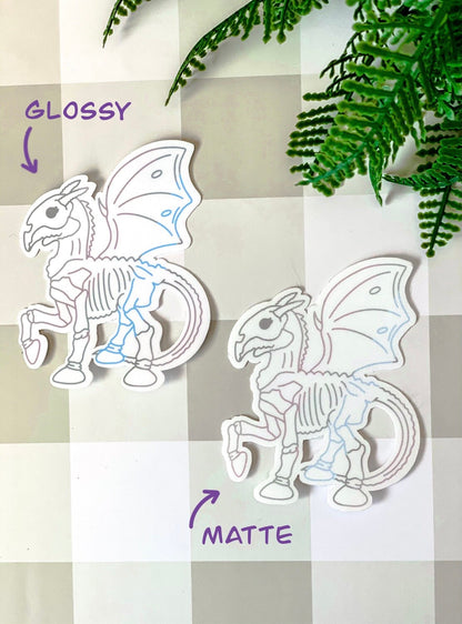 Wizardry Bony Pony Vinyl Sticker