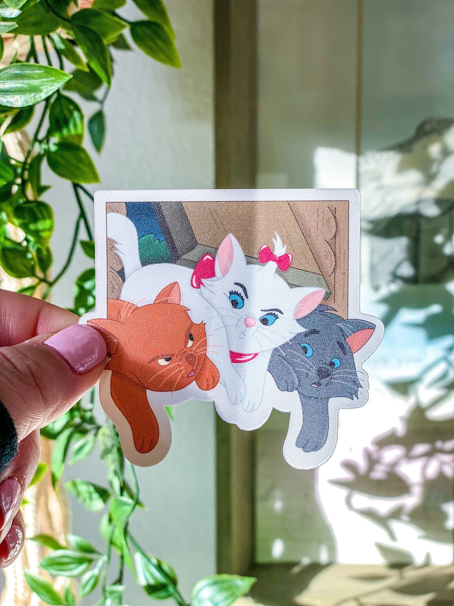 Aristocats Kittens Vinyl Sticker