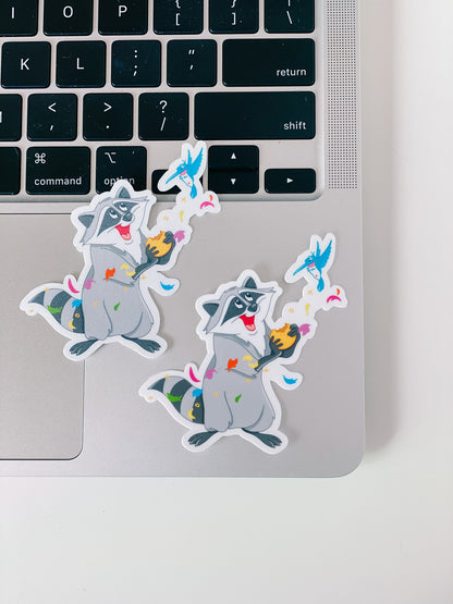 Meeko and Flit Vinyl Sticker